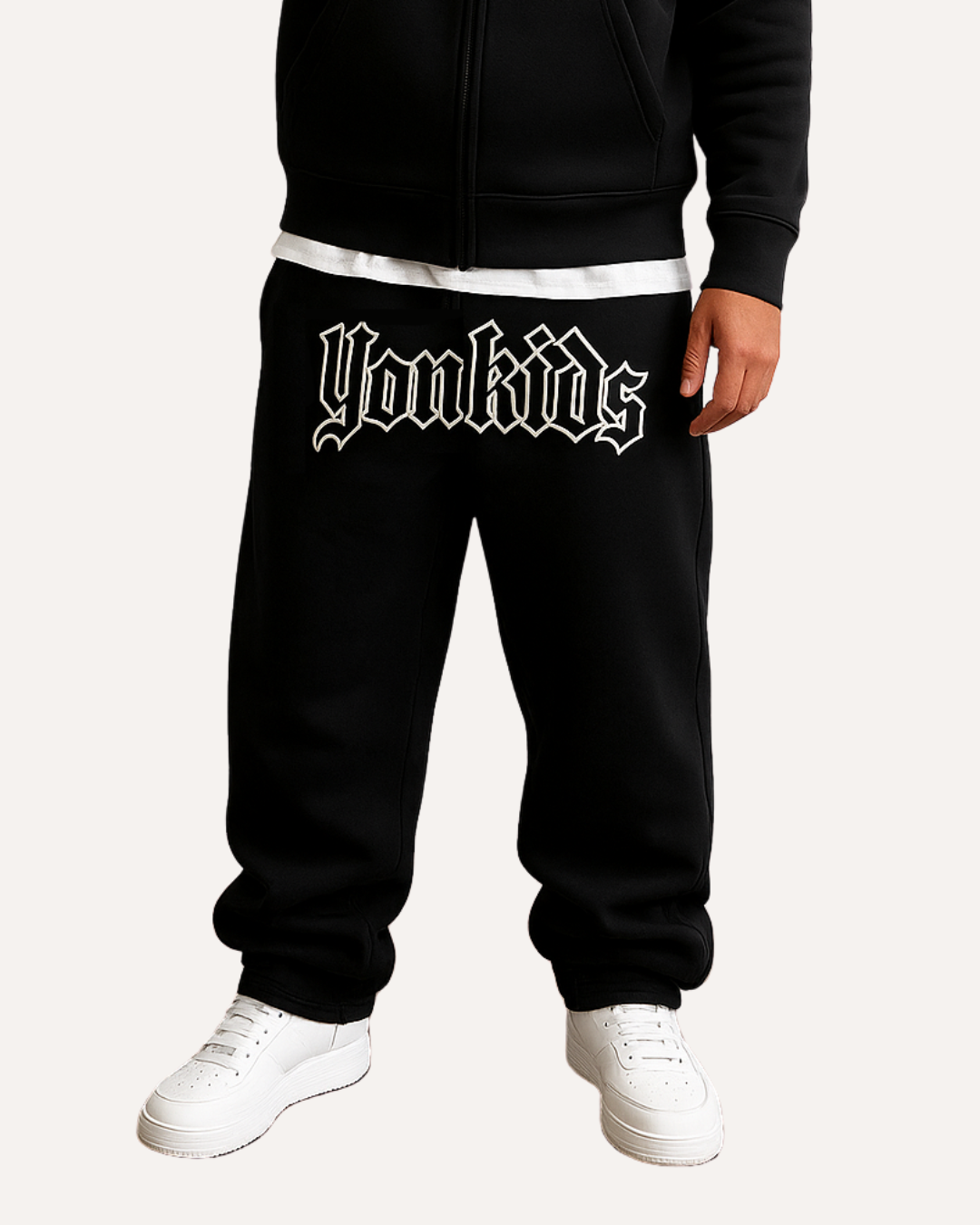 Chandal Yonkids Legacy – Edición Gótica Bordada (100% Algodón)