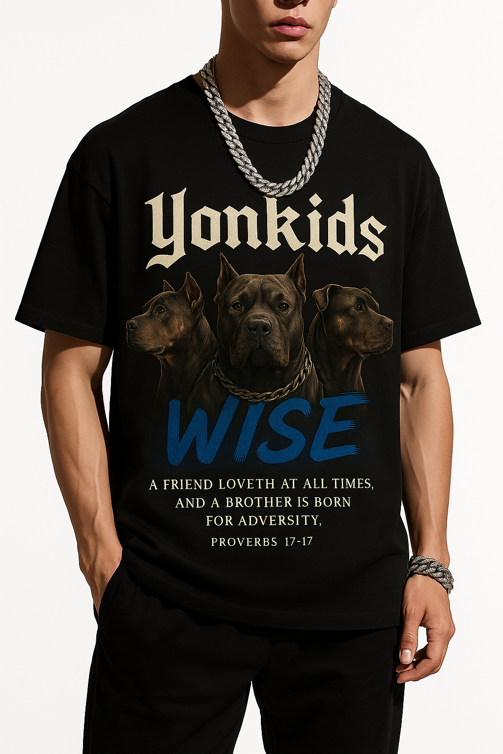 Camiseta Yonkids WISE – Edición Limitada (100% Algodón)