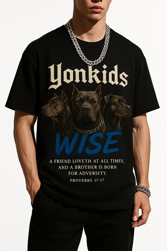 Camiseta Yonkids WISE – Edición Limitada (100% Algodón)